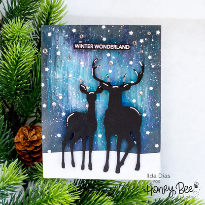 Lovely Layers: Deer - Honey Cuts - Honey Bee Stamps