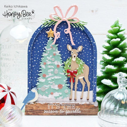 Lovely Layers: Deer - Honey Cuts - Stand - Alone Dies - Honey Bee Stamps