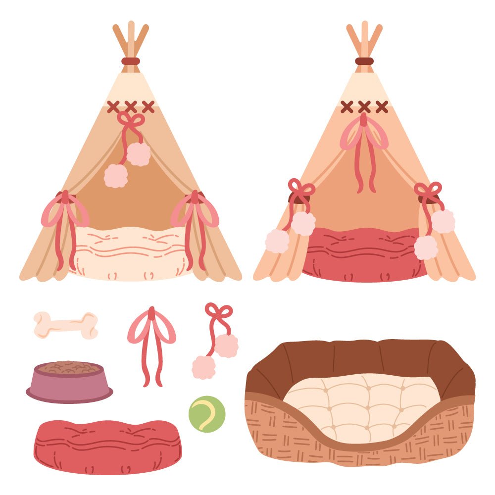 Lovely Layers: Dog Beds - Honey Cuts - Stand - Alone Dies - Honey Bee Stamps