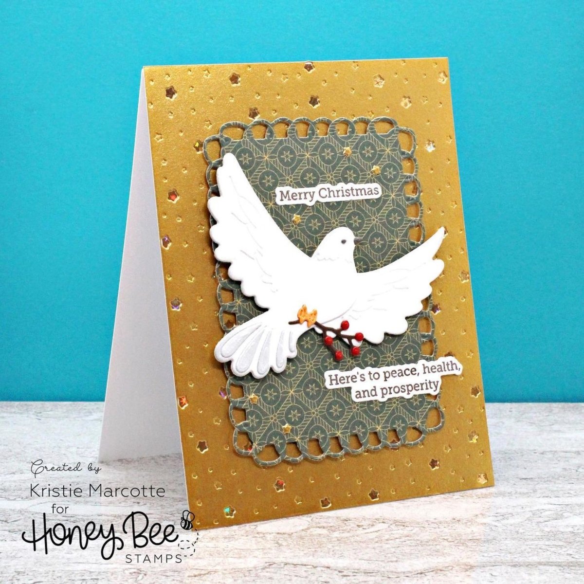 Lovely Layers: Doves - Honey Cuts - Stand - Alone Dies - Honey Bee Stamps
