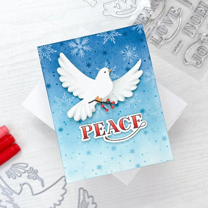 Lovely Layers: Doves - Honey Cuts - Stand - Alone Dies - Honey Bee Stamps