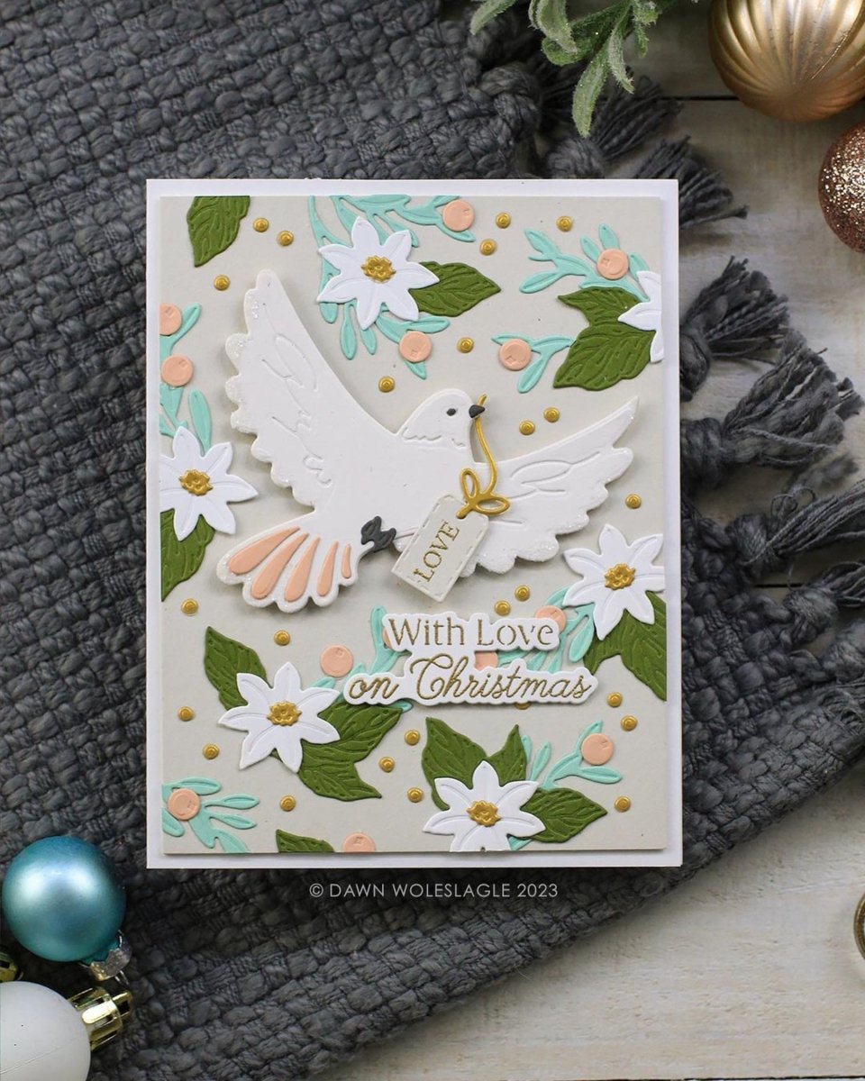 Lovely Layers: Doves - Honey Cuts - Stand - Alone Dies - Honey Bee Stamps
