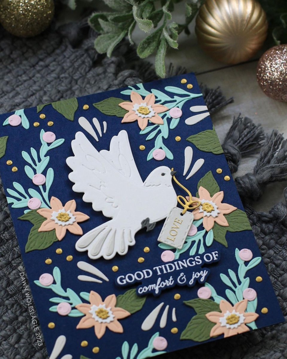 Lovely Layers: Doves - Honey Cuts - Stand - Alone Dies - Honey Bee Stamps