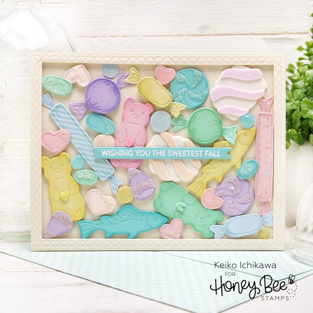 Lovely Layers: Fall Treats - Honey Cuts - Stand - Alone Dies - Honey Bee Stamps