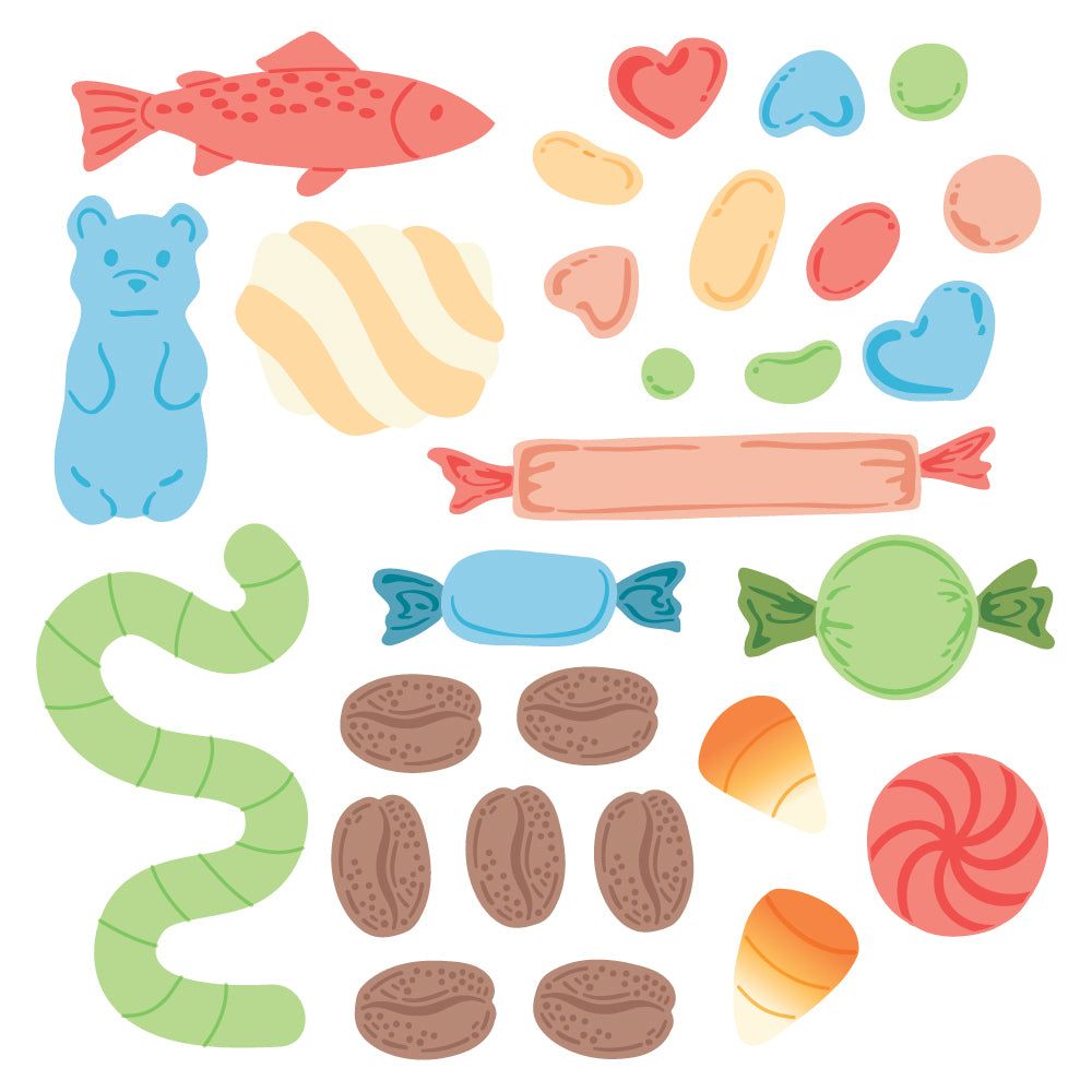 Lovely Layers: Fall Treats - Honey Cuts - Stand - Alone Dies - Honey Bee Stamps