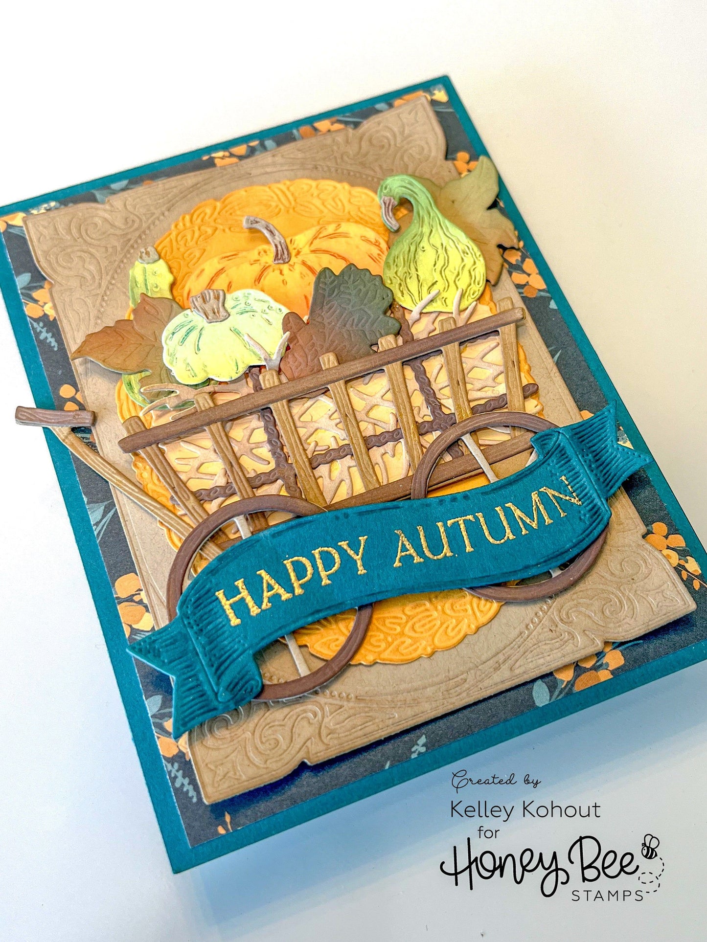 Lovely Layers: Farm Cart - Honey Cuts - Honey Bee Stamps