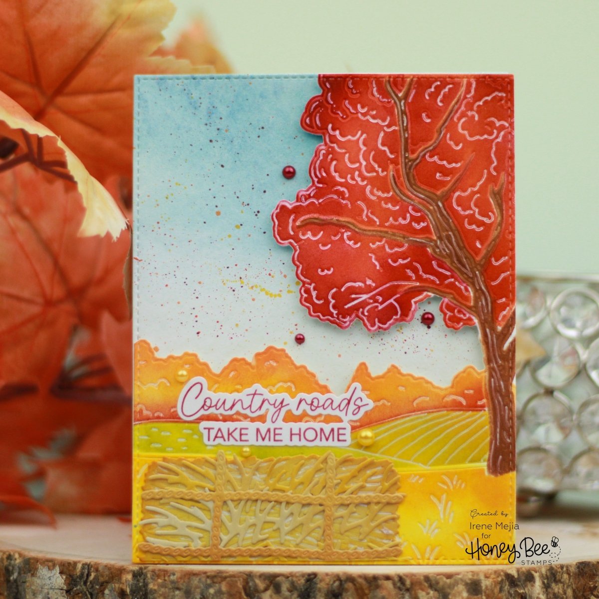 Lovely Layers: Farm Cart - Honey Cuts - Stand - Alone Dies - Honey Bee Stamps