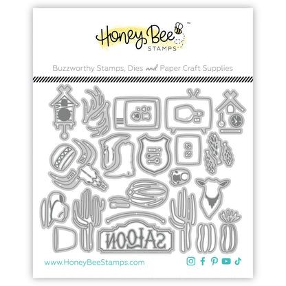 Lovely Layers: Fireplace Lodge Add - On - Honey Cuts - Stand - Alone Dies - Honey Bee Stamps