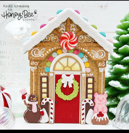 Lovely Layers: Front Porch Holiday Add - On - Honey Cuts - Stand - Alone Dies - Honey Bee Stamps