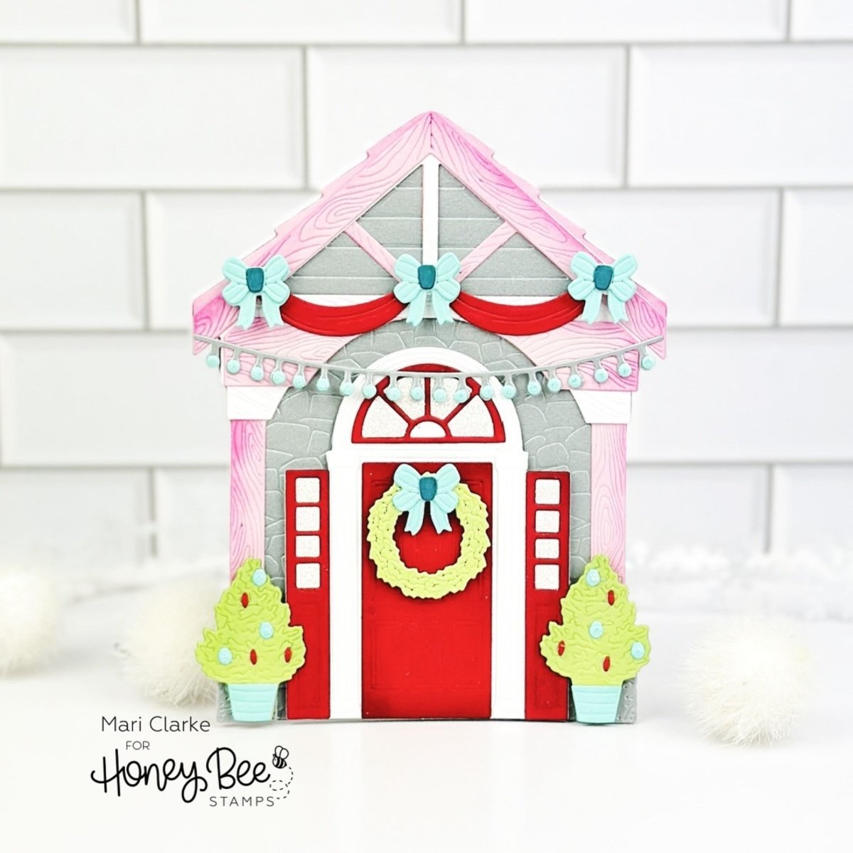 Lovely Layers: Front Porch Holiday Add - On - Honey Cuts - Stand - Alone Dies - Honey Bee Stamps