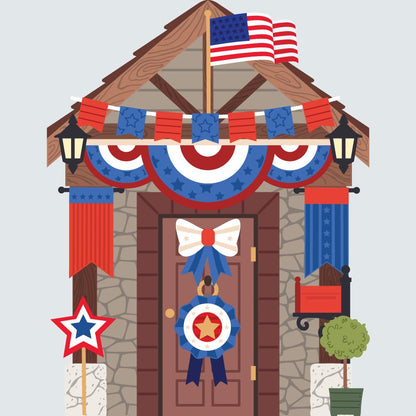 Lovely Layers: Front Porch Summer Add - On - Honey Cuts - Stand - Alone Dies - Honey Bee Stamps