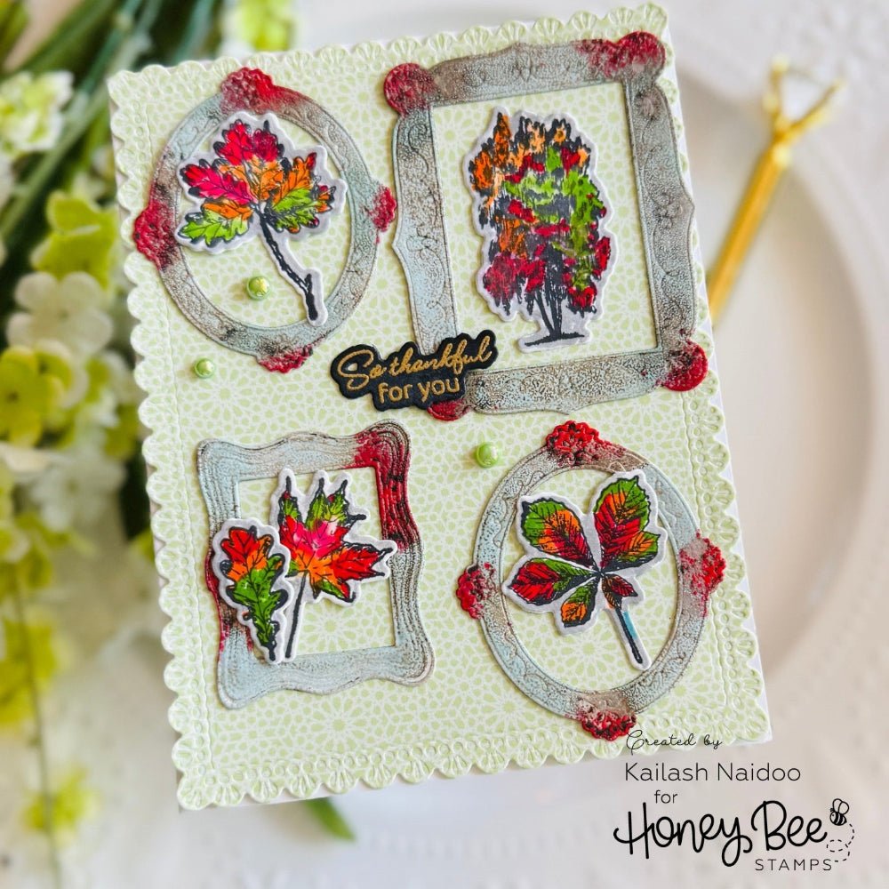 Lovely Layers: Gallery Wall Art - Honey Cuts - Stand - Alone Dies - Honey Bee Stamps