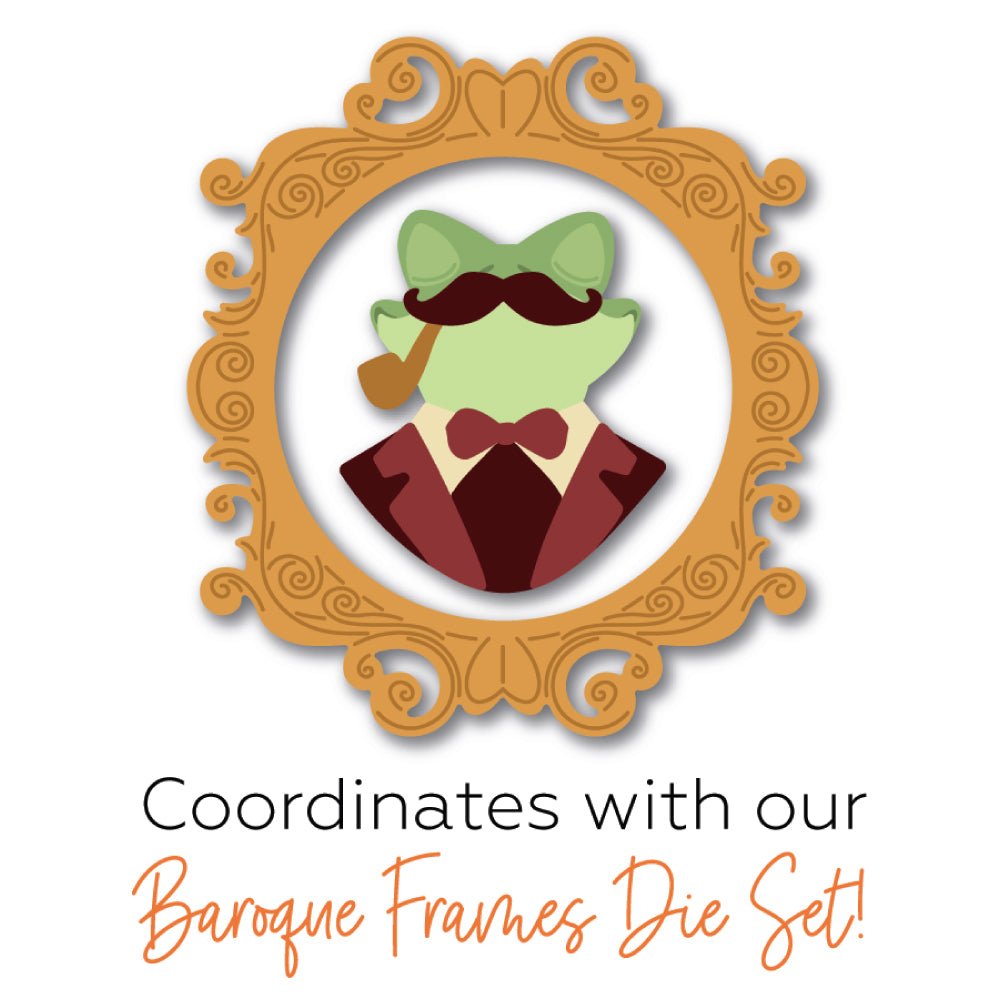 Lovely Layers: Gallery Wall Baroque Frames - Honey Cuts Stand - Alone Dies - Honey Bee Stamps