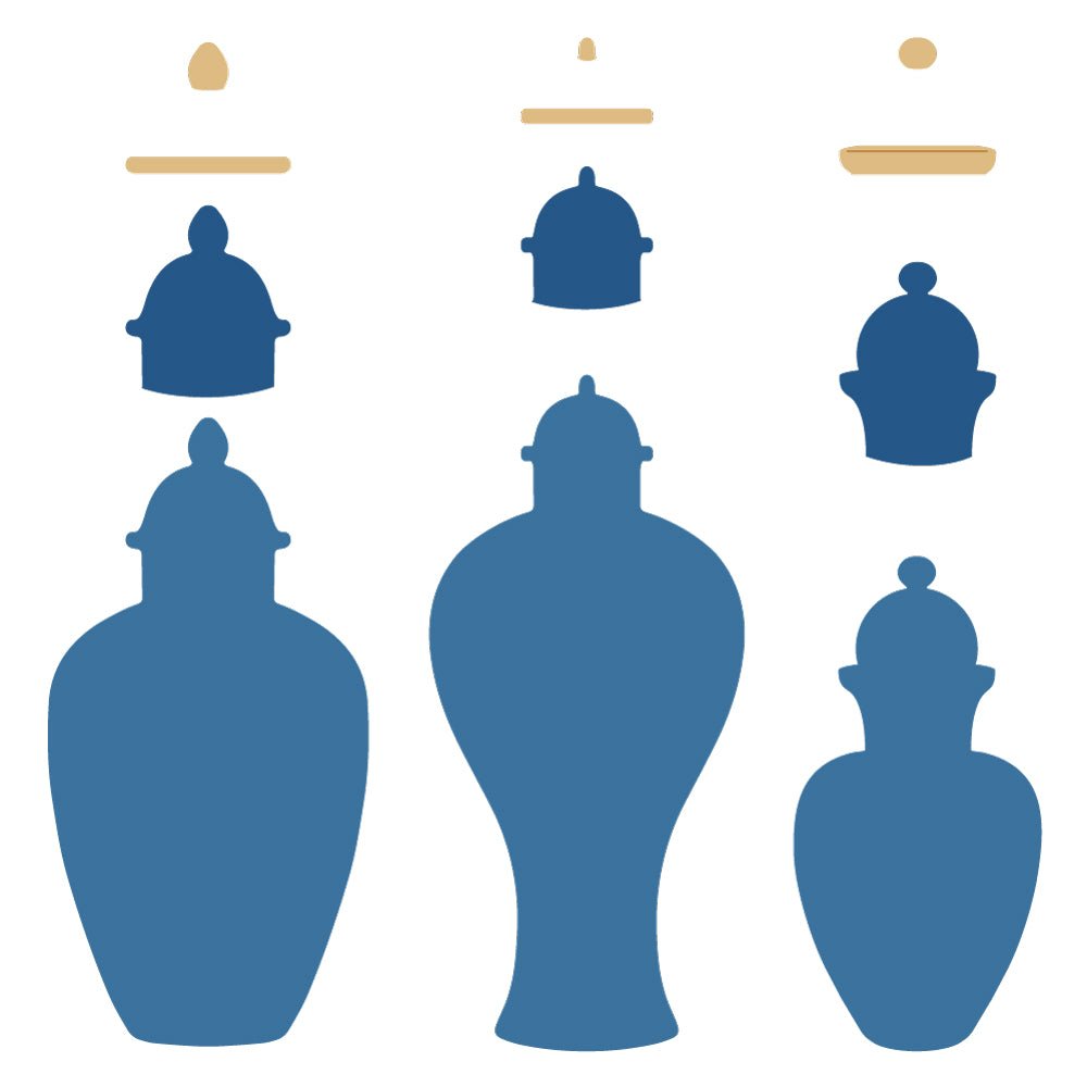 Lovely Layers: Ginger Jars - Honey Cuts - Stand - Alone Dies - Honey Bee Stamps