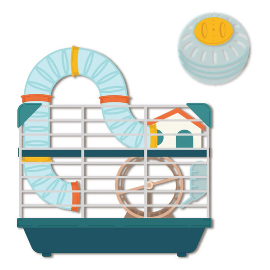 Lovely Layers: Hamster House - Honey Cuts - Stand - Alone Dies - Honey Bee Stamps
