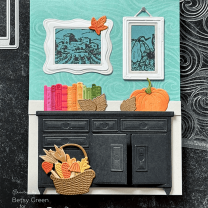 Lovely Layers: Hoosier Cabinet Fall Add - On - Honey Cuts - Stand - Alone Dies - Honey Bee Stamps