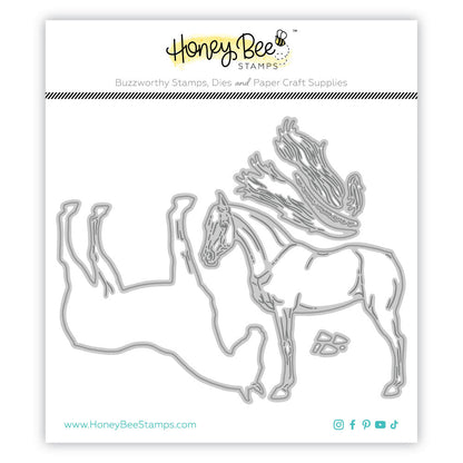 Lovely Layers: Horse - Honey Cuts - Stand - Alone Dies - Honey Bee Stamps