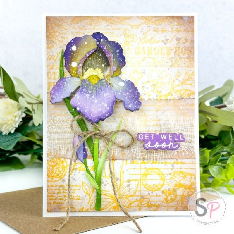 Lovely Layers: Iris - Honey Cuts - Stand - Alone Dies - Honey Bee Stamps