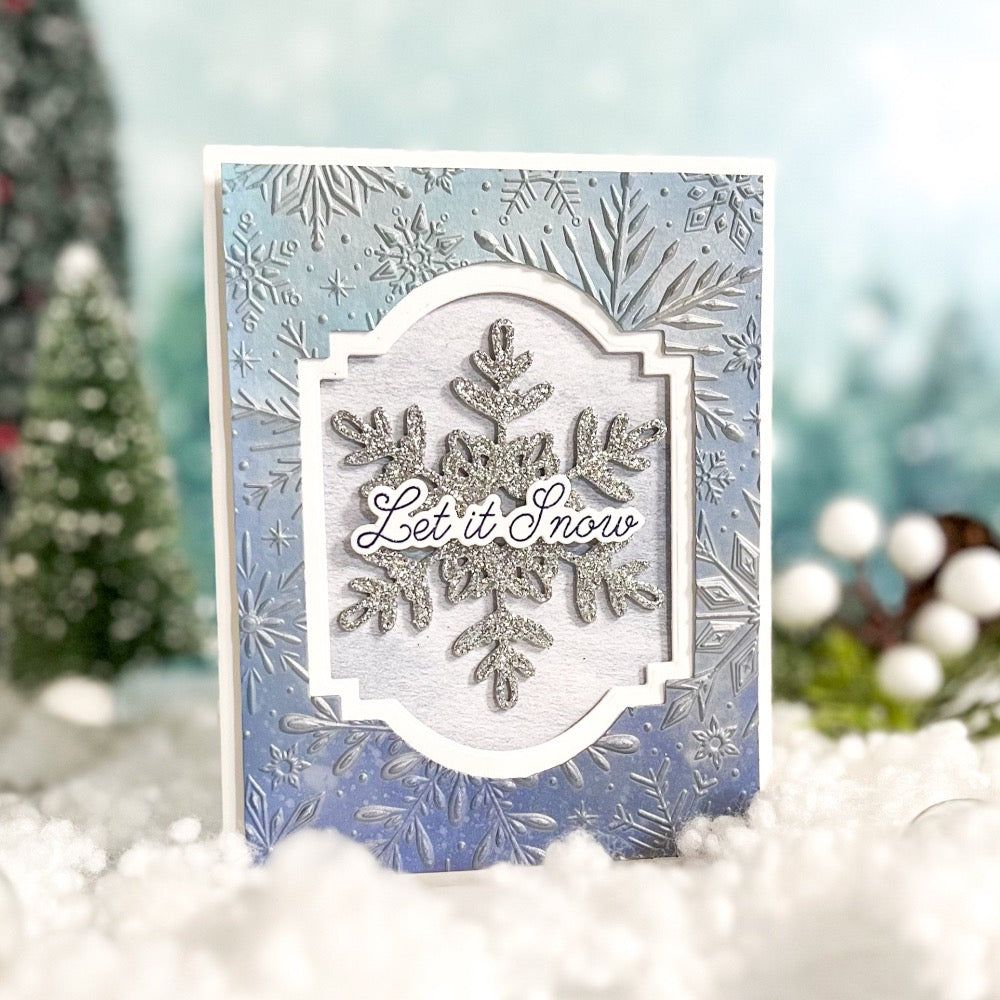 Lovely Layers: Large Snowflakes - Honey Cuts - Stand - Alone Dies - Honey Bee Stamps