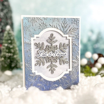 Lovely Layers: Large Snowflakes - Honey Cuts - Stand - Alone Dies - Honey Bee Stamps