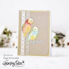 Lovely Layers: Love Birds - Honey Cuts - Honey Bee Stamps