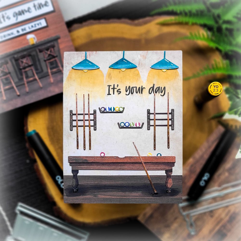 Lovely Layers: Mancave - Honey Cuts Stand - Alone Dies - Honey Bee Stamps