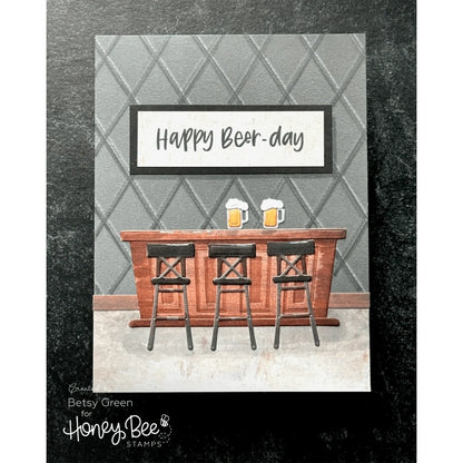 Lovely Layers: Mancave - Honey Cuts Stand - Alone Dies - Honey Bee Stamps