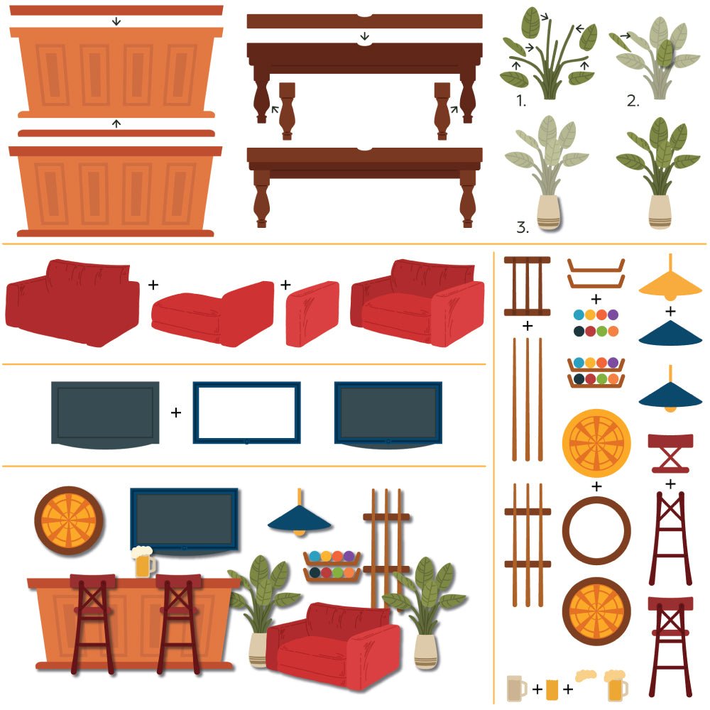 Lovely Layers: Mancave - Honey Cuts Stand - Alone Dies - Honey Bee Stamps