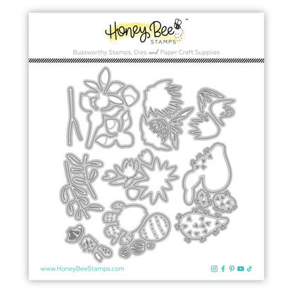 Lovely Layers: Mini Desert Blooms - Honey Cuts - Stand - Alone Dies - Honey Bee Stamps