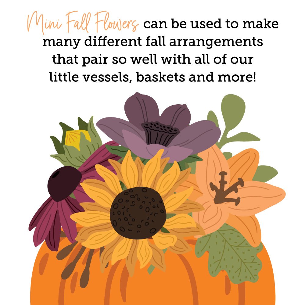 Lovely Layers: Mini Fall Florals - Honey Cuts - Stand - Alone Dies - Honey Bee Stamps
