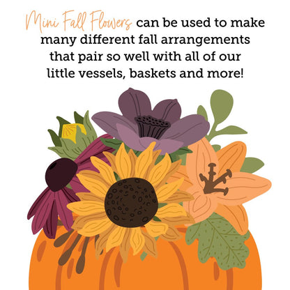Lovely Layers: Mini Fall Florals - Honey Cuts - Stand - Alone Dies - Honey Bee Stamps
