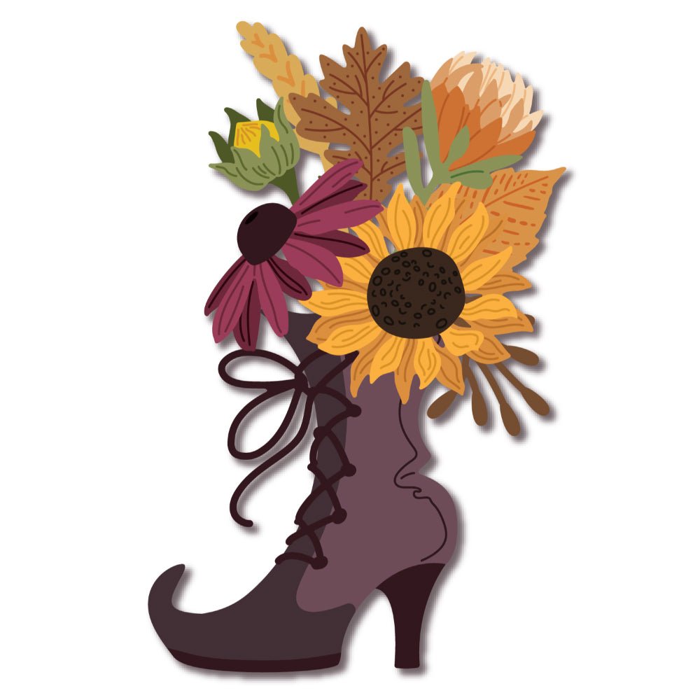 Lovely Layers: Mini Fall Florals - Honey Cuts - Stand - Alone Dies - Honey Bee Stamps