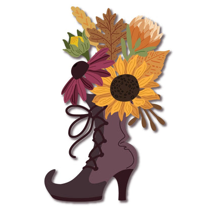 Lovely Layers: Mini Fall Florals - Honey Cuts - Stand - Alone Dies - Honey Bee Stamps