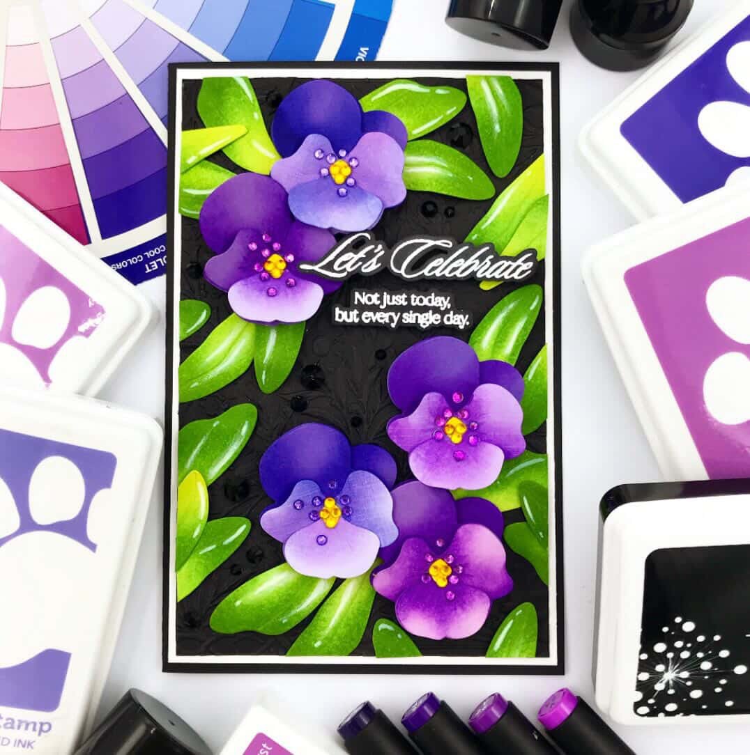 Lovely Layers: Mini Spring Florals - Honey Cuts Stand - Alone Dies - Honey Bee Stamps