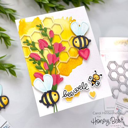 Lovely Layers: Mini Spring Florals - Honey Cuts Stand - Alone Dies - Honey Bee Stamps