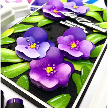 Lovely Layers: Mini Spring Florals - Honey Cuts Stand - Alone Dies - Honey Bee Stamps