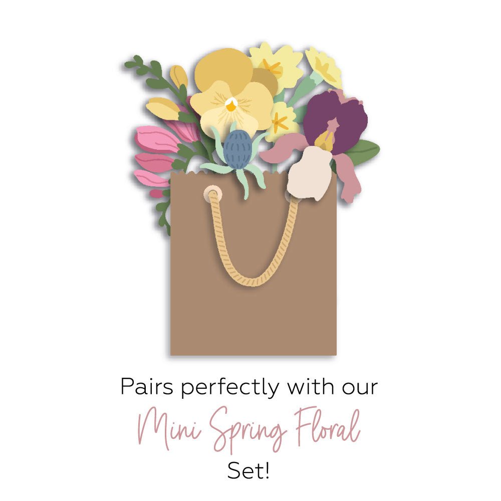 Lovely Layers: Mini Spring Florals - Honey Cuts Stand - Alone Dies - Honey Bee Stamps