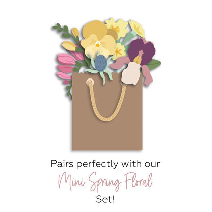 Lovely Layers: Mini Spring Florals - Honey Cuts Stand - Alone Dies - Honey Bee Stamps
