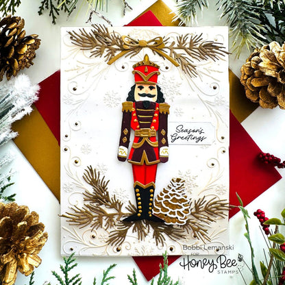 Lovely Layers: Nutcracker - Honey Cuts - Stand - Alone Dies - Honey Bee Stamps