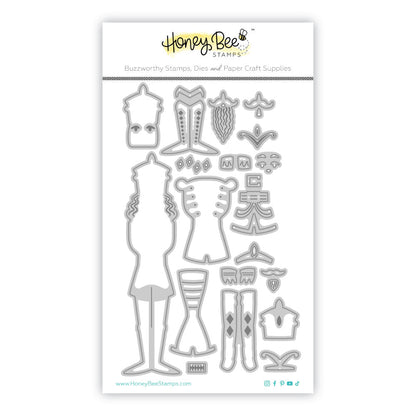 Lovely Layers: Nutcracker - Honey Cuts - Stand - Alone Dies - Honey Bee Stamps