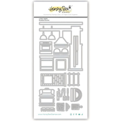 Lovely Layers: Outdoor Kitchen - Honey Cuts Stand - Alone Dies - Honey Bee Stamps