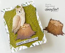 Lovely Layers: Owl - Honey Cuts - Honey Bee Stamps