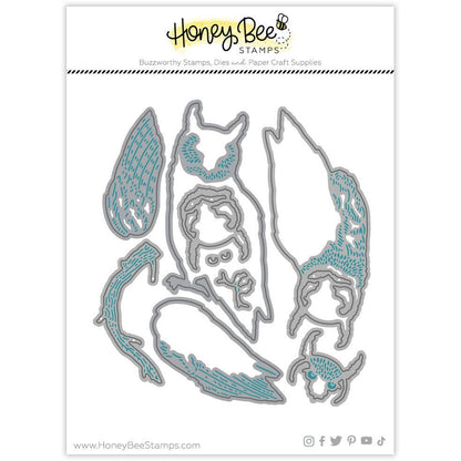 Lovely Layers: Owl - Honey Cuts - Stand - Alone Dies - Honey Bee Stamps