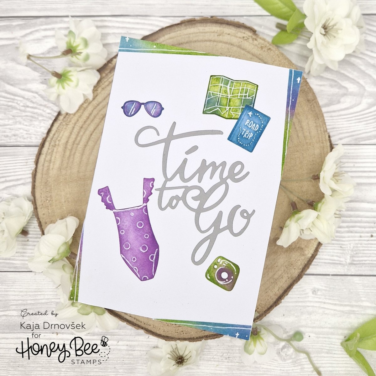 Lovely Layers: Packed Suitcase - Honey Cuts - Stand - Alone Dies - Honey Bee Stamps