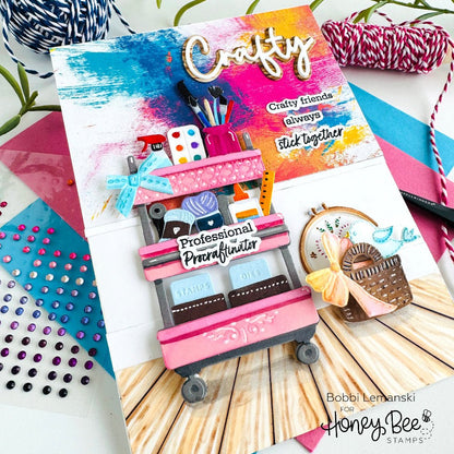 Lovely Layers: Paper Crafting Supplies - Honey Cuts - Stand - Alone Dies - Honey Bee Stamps