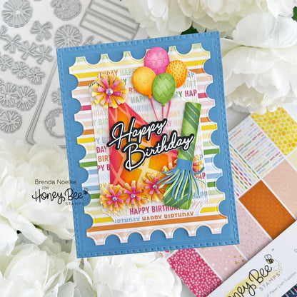 Lovely Layers: Party Hat - Honey Cuts - Stand - Alone Dies - Honey Bee Stamps
