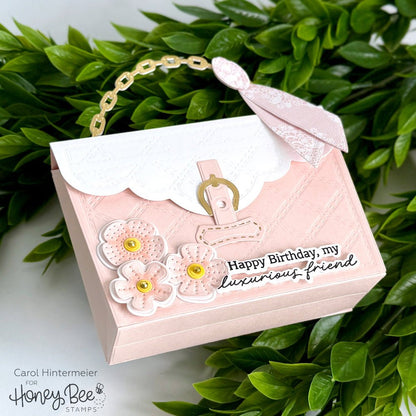 Lovely Layers: Petals & Wings - Honey Cuts Stand - Alone Dies - Honey Bee Stamps