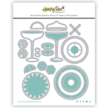 Lovely Layers: Roll The Dice - Honey Cuts - Stand - Alone Dies - Honey Bee Stamps