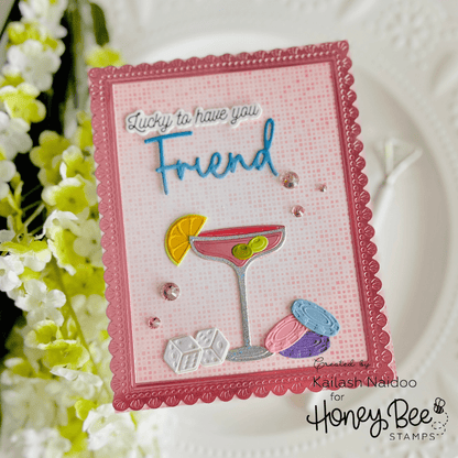 Lovely Layers: Roll The Dice - Honey Cuts - Stand - Alone Dies - Honey Bee Stamps