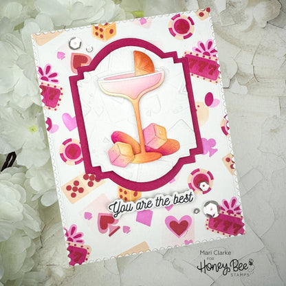 Lovely Layers: Roll The Dice - Honey Cuts - Stand - Alone Dies - Honey Bee Stamps